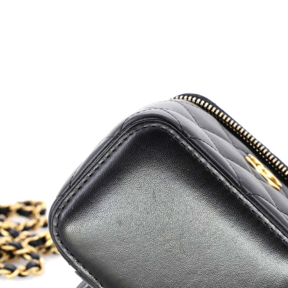 Chanel Classic Top Handle Vanity Case #226365C32B - Picture 7 of 8